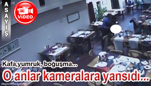 O ANLAR KAMERALARA YANSIDI...