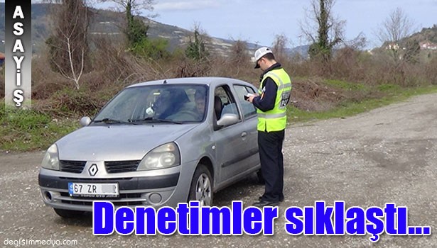 ÇAYCUMA İLÇE EMNİYET MÜDÜRLÜĞÜ DENETİMLERE ARALIKSIZ DEVAM EDİYOR