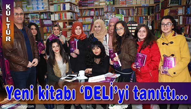 ZONGULDAKLI YAZAR KILIÇARSLAN, YENİ KİTABI 'DELİ'Yİ TANITTI