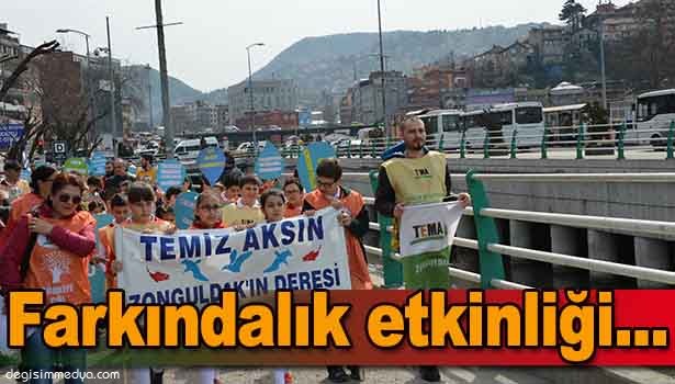 TEMA'DAN "SU ZİNCİRİ" FARKINDALIK ETKİNLİĞİ