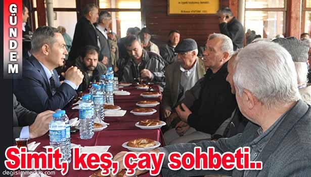 BAŞKAN UYSAL YAŞLILAR EVİ'Nİ ZİYARET ETTİ