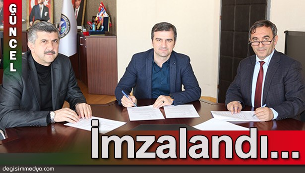 ORMAN İŞLETME MÜDÜRLÜĞÜ İLE SÖZLEŞME İMZALANDI...