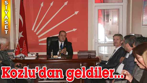 CHP KOZLU'DAN EREĞLİ ZİYARETİ...