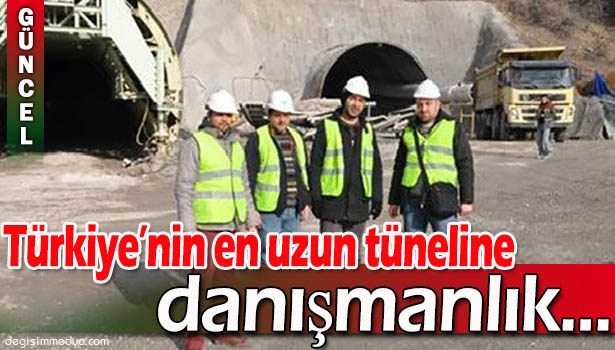 TÜRKİYE'NİN EN UZUN TÜNELİNE BEÜ'DEN DANIŞMANLIK...