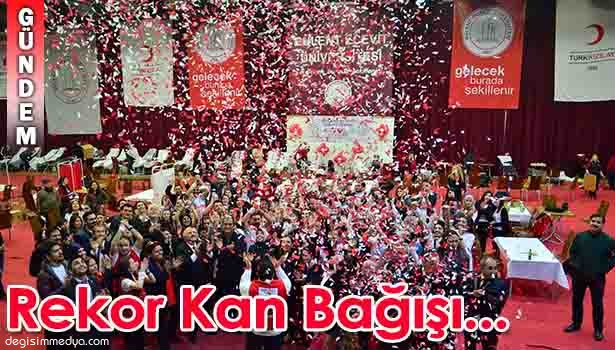 'KAMPÜSÜN KANINDA HAYAT VAR' DEDİLER: 1627 ÜNİTE KAN BAĞIŞI YAPTILAR