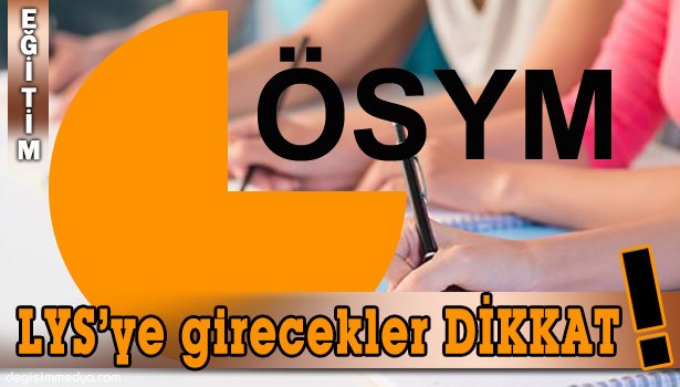 LYS BAŞVURULARI BAŞLADI
