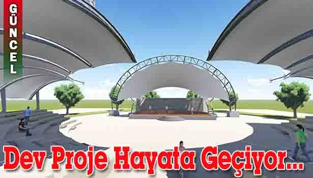 ALAPLI'YA BİN 500 KİŞİLİK AMFİ TİYATRO YAPILACAK...