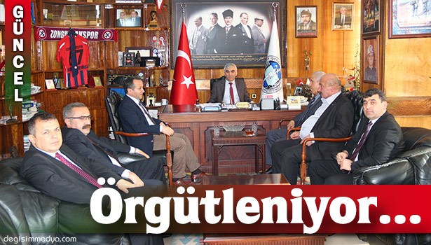 "ÖRGÜTLENME ÇALIŞMALARIMIZI SÜRDÜRÜYORUZ"