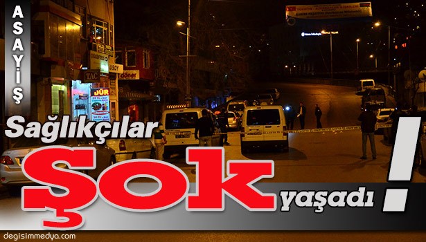 SİLAHLA YARALANMA İHBARINA GİTTİ YARALI KOCASI ÇIKTI...