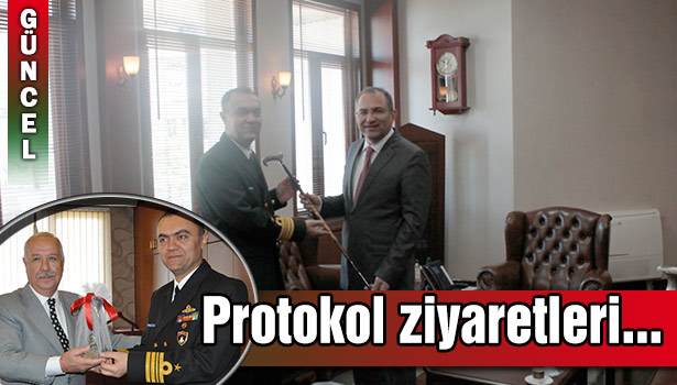 KOMUTANDAN PROTOKOLE ZİYARET
