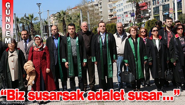 TERÖRÜN GÖLGESİNDE AVUKATLAR GÜNÜ...