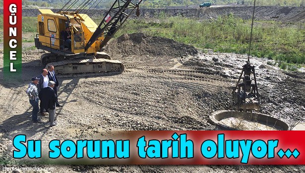 GÖKÇEBEY'DE SU SORUNU TARİHE KARIŞIYOR