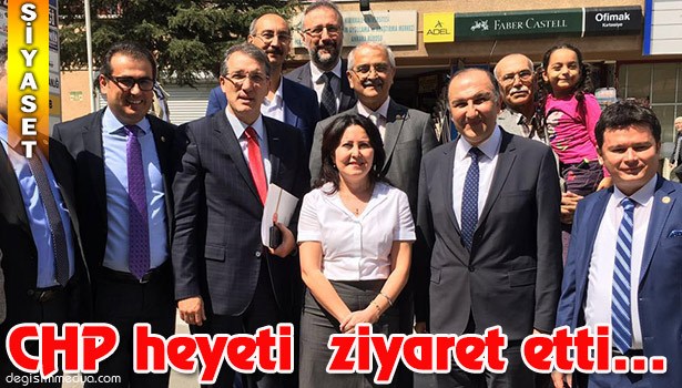 CHP HEYETİNDEN TTB'YE ZİYARET