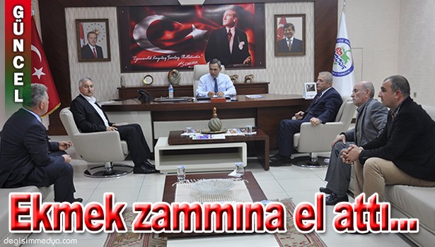 BAŞKAN UYSAL, EKMEK ZAMMINA EL KOYDU