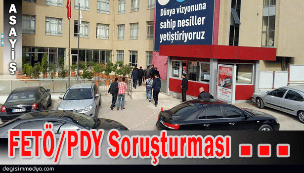 ZONGULDAK'TA FETÖ/PDY SORUŞTURMASI YAPILDI...