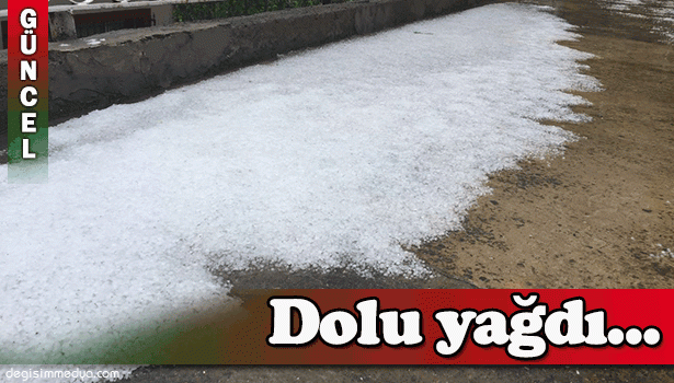ALAPLI'YA DOLU YAĞDI