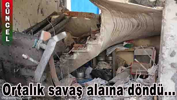 KALORİFER KAZANI PATLADI, ORTALIK SAVAŞ ALANINA DÖNDÜ