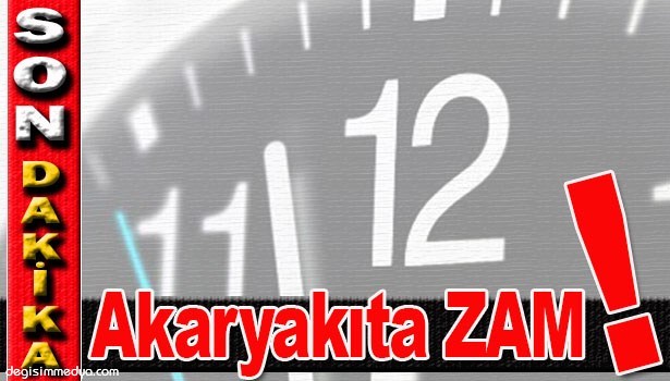 AKARYAKITA ZAM YAPILDI...