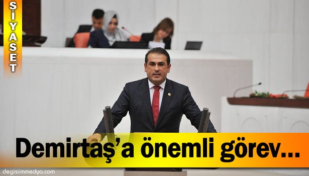 DEMİRTAŞ'A ÖNEMLİ GÖREV...