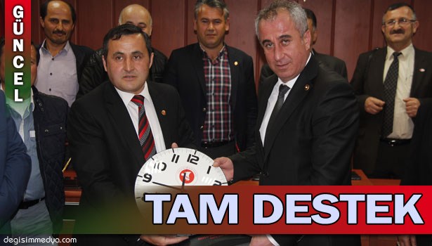 MUHTARLARDAN KARAVELİ'YE TAM DESTEK