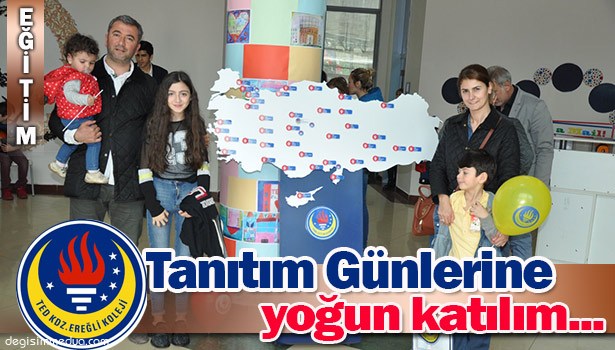 TED KDZ.EREĞLİ KOLEJİ TANITIM GÜNLERİ YOĞUN İLGİ GÖRDÜ...