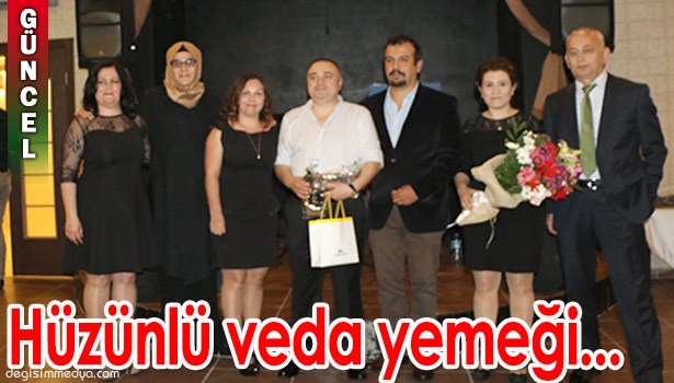 TAYİNİ ÇIKAN DOKTORA HÜZÜNLÜ VEDA YEMEĞİ...