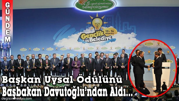EREĞLİ'YE BAŞBAKAN DAVUTOĞLU'NDAN ÖZEL ÖDÜL..