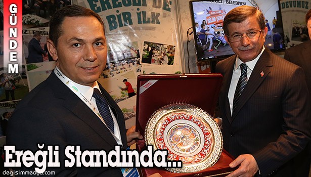 BAŞBAKAN EREĞLİ STANDINDA...