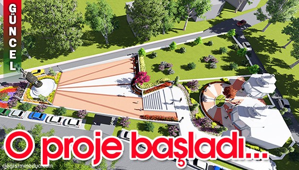 UZUN MEHMET ANITI PROJESİ'NE BAŞLANDI...