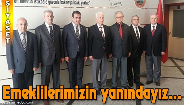 DEMİRTAŞ'TAN EMEKLİLER DERNEĞİ'NE ZİYARET...