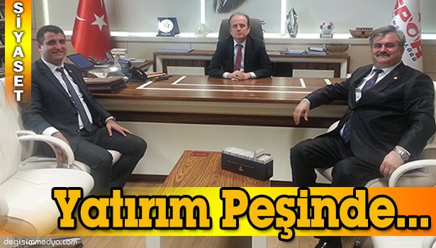 ÇATUROĞLU YATIRIM PEŞİNDE...