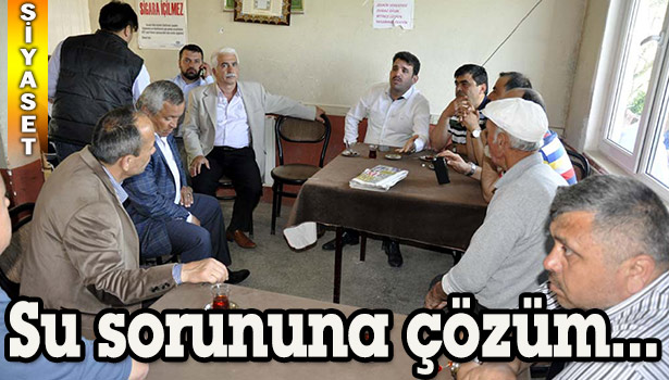 30 YILLIK SU SORUNUNA ÇÖZÜM...