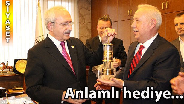 CHP GENEL BAŞKANI KEMAL KILIÇDAROĞLU, BAŞKAN MUHARREM AKDEMİR'İ ZİYARET ETTİ