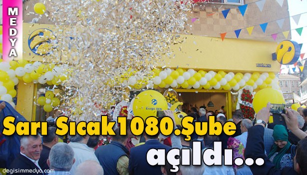 TURKCELL ŞEN'DEN SARI SICAK MAĞAZA...