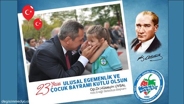 BAŞKAN UYSAL'IN 23 NİSAN MESAJI...