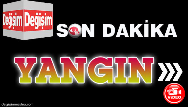 RESTORAN BACASINDAN YANGIN ÇIKTI