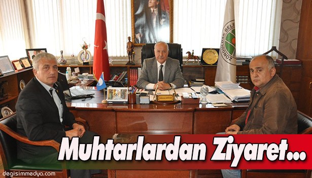 MAHALLE MUHTARLARINDAN BAŞKAN AKDEMİR'E ZİYARET