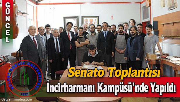 BEÜ SENATO TOPLANTISI İNCİRHARMANI KAMPÜSÜ'NDE YAPILDI