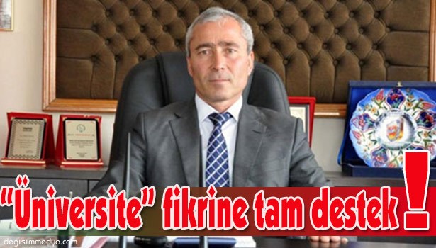 CİVELEK'TEN "ÜNİVERSİTE" FİKRİNE DESTEK!