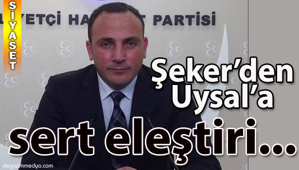 TALAT ŞEKER'DEN SERT ELEŞTİRİ...