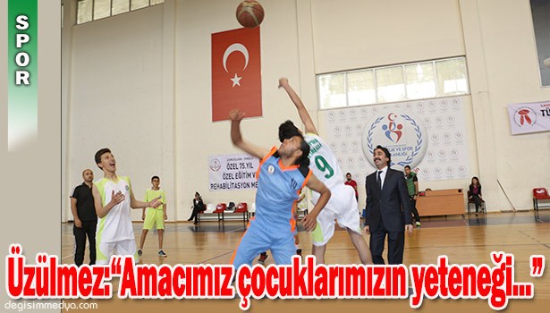 ÜZÜLMEZ; "AMACIMIZ YARIŞMA DEĞİL, ÇOCUKLARIN YETENEKLERİNİ ÖN PLANA ÇIKARTMAK..."