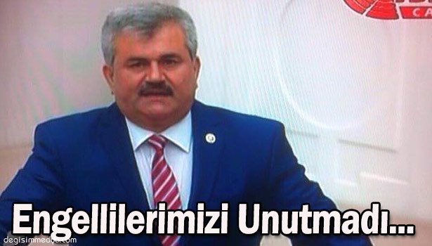 ÇATUROĞLU'NUN 'ENGELLİLER HAFTASI' MESAJI...