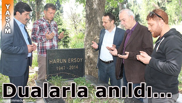 KGD, HARUN ERSOY'U MEZARI BAŞINDA ANDI...