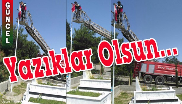 YAZIKLAR OLSUN!..