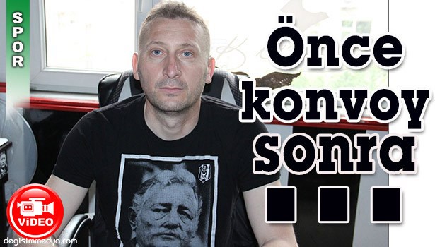 ÖNCE KONVOY SONRA ŞAMPİYONLUK KUTLAMASI