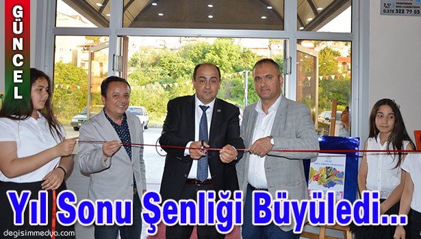 GÜLÜÇ VESİLE DİKMEN İLKOKULU ÖĞRENCİLERİNDEN YILSONU ŞENLİĞİ...