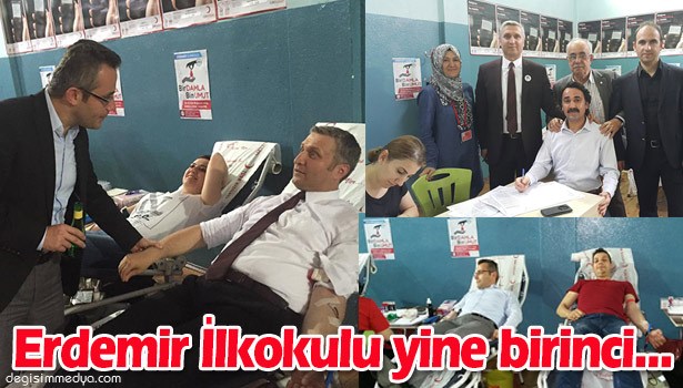 ERDEMİR İLKOKULU YİNE BİRİNCİ!