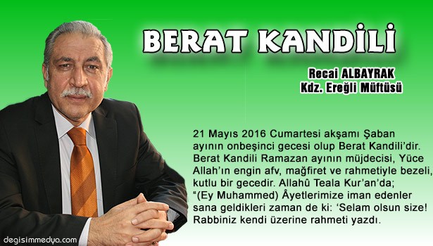 BERAT KANDİLİ