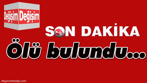BAHÇESİNDE ÖLÜ BULUNDU...