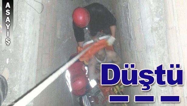 HAVALANDIRMA CAMINDAN APARTMAN BOŞLUĞUNA DÜŞTÜ...